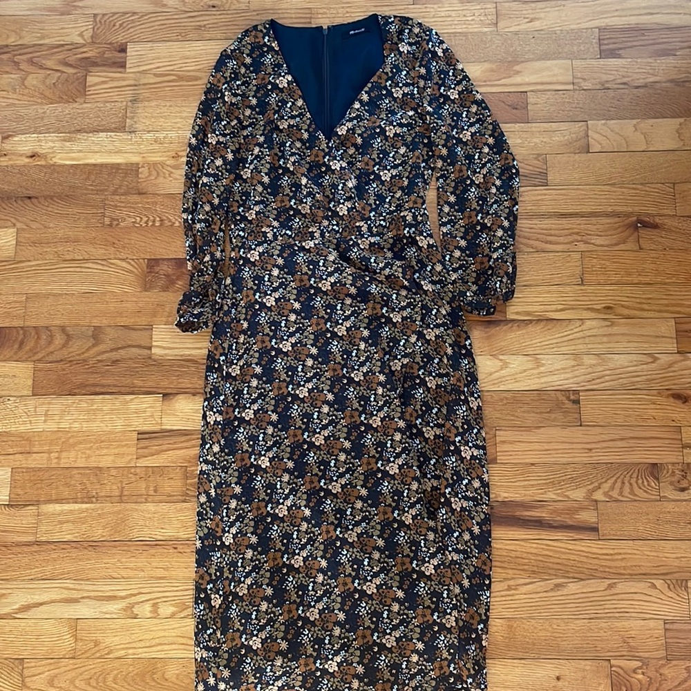 Madewell Wrap midi dress
